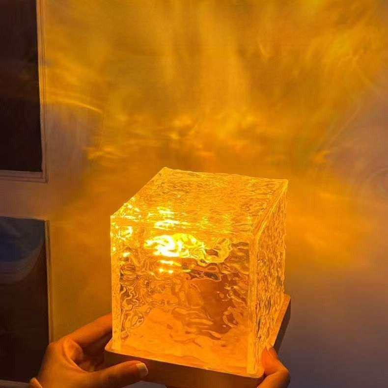 Thumbnail: Rotating Water Ripple Night Light