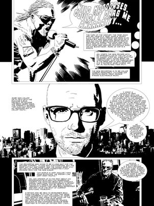 RECKLESS LIFE: The Guns and Roses saga. Told in Graphic book form-Jim McCarthy and Marc Olivent..