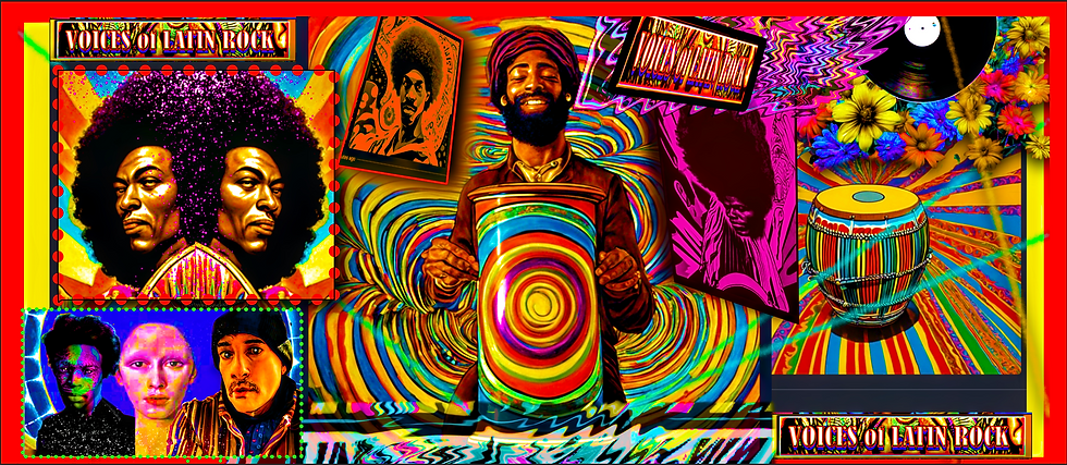 Eye-level view of a graphic novel page with illustrated musical notes