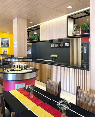 restaurante bierplatz projeto katlen kaefer arquitetura