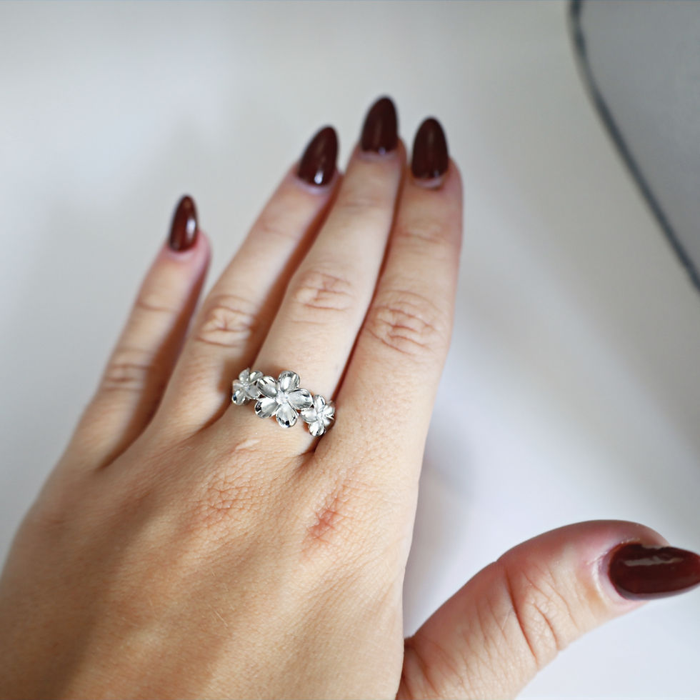 Thumbnail: 3 Flower Ring