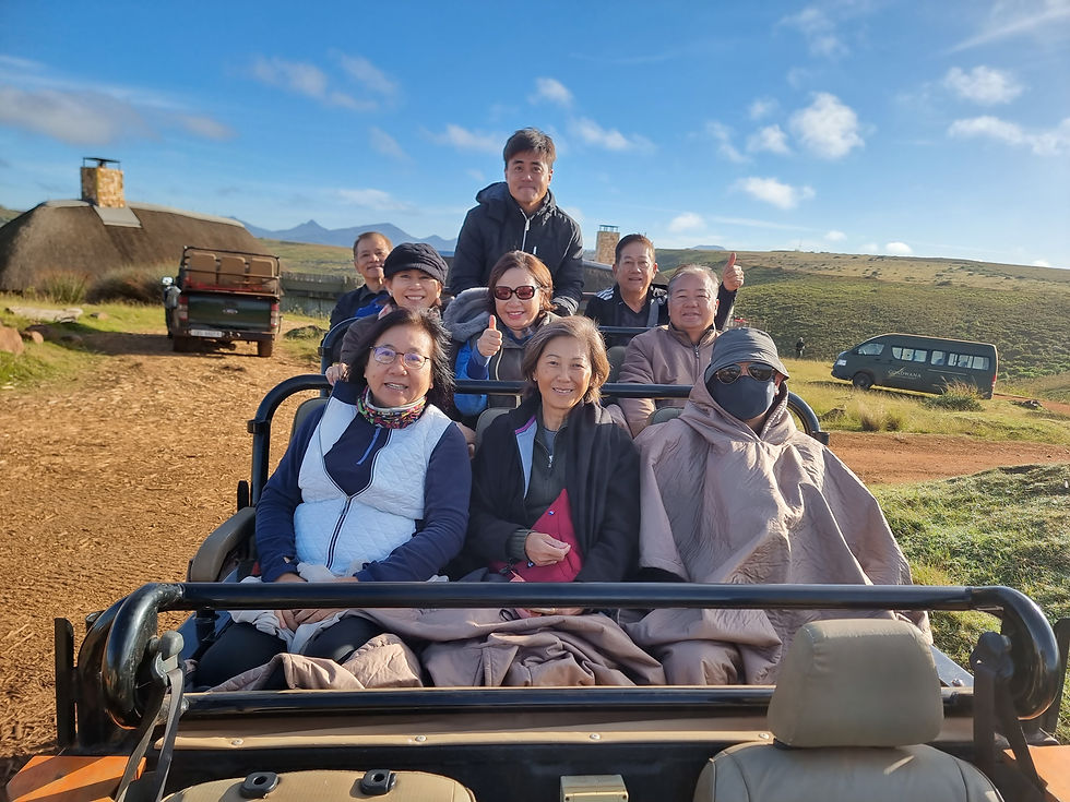 Morning game drive. Gondwana Private Reserve, Herberstdale.