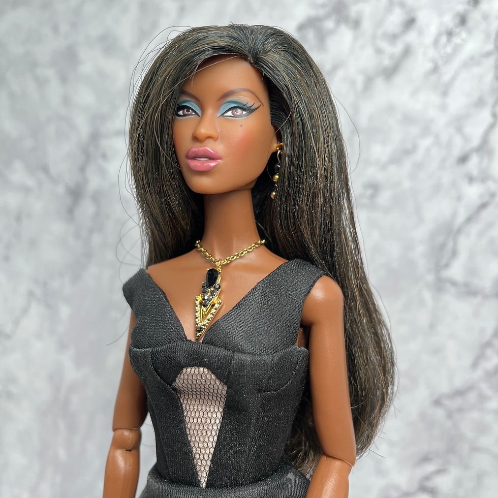 Thumbnail: Fashion Royalty Integrity (2015) - Vanessa Perrin ‘Black Tie Ball’ - Outfit