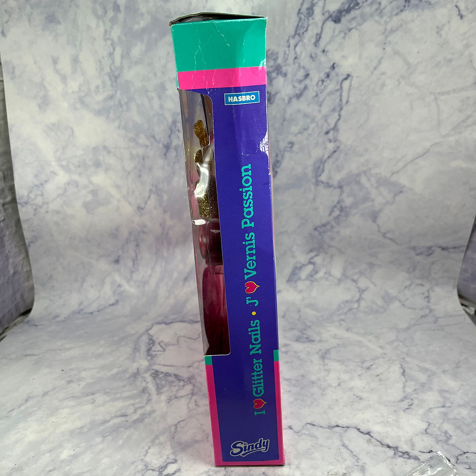 Thumbnail: Hasbro Sindy (1994) - I Love Glitter Nails Doll, New in Box #18466