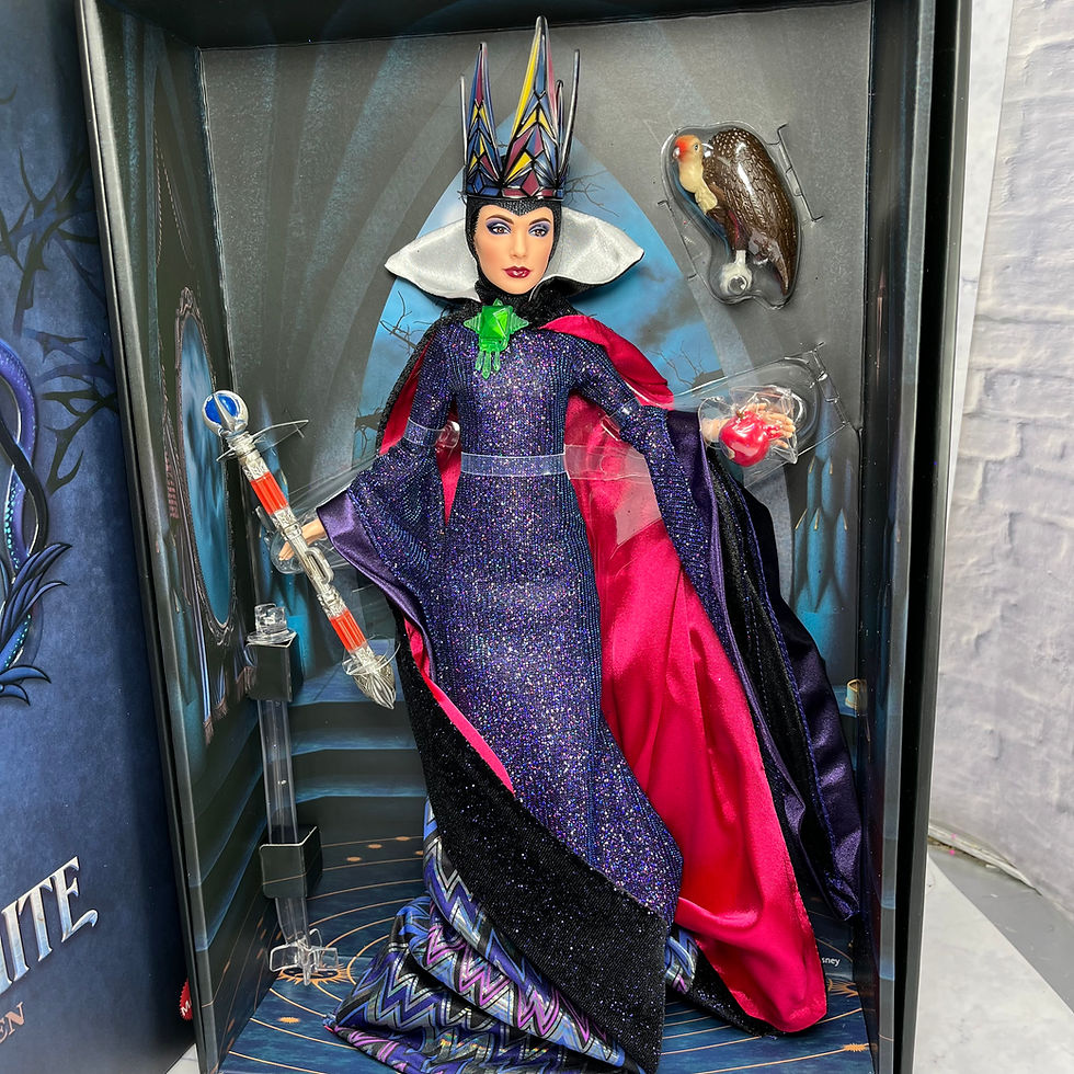 Thumbnail: Disney Mattel (2025) - Collector 'Snow White' Evil Queen Doll, New In Box #HVY54