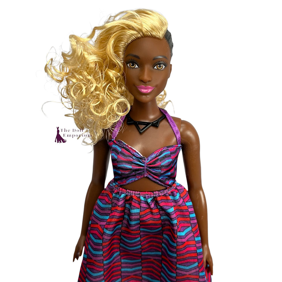 Barbie (2017) - Fashionistas Doll - #57 'Zig Zag' Curvy Doll #DVX79