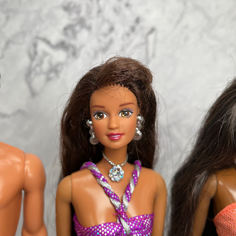 Thumbnail: Barbie (1995) - Sparkle Beach - Barbie, Ken, Teresa & Christie Dolls #13132