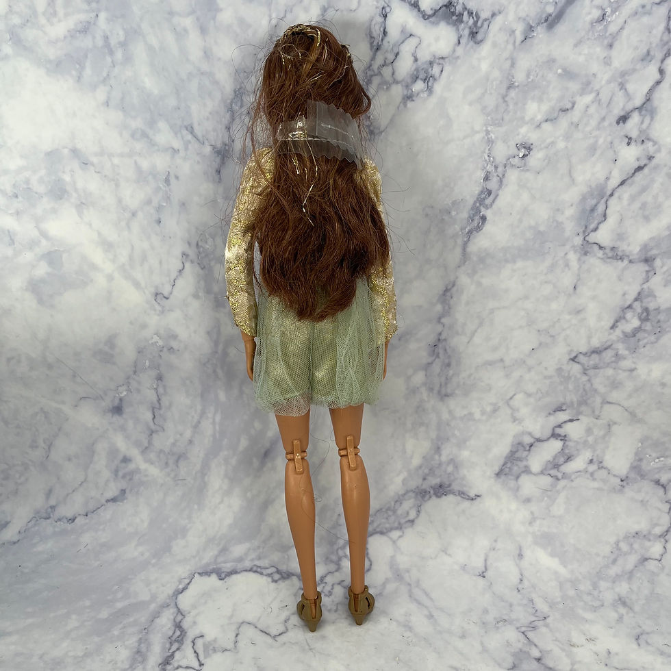 Thumbnail: Barbie OOAK Hybrid Doll - Fashion Fever 2007 Teresa On MTM Body