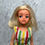 Thumbnail: Vintage Sindy (1980) - Funtime Sindy Doll - White Striped Dress Doll #44738