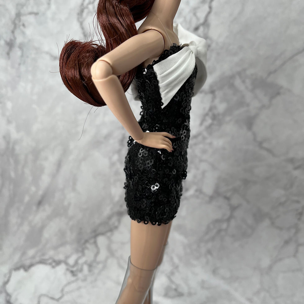 Thumbnail: Integrity Toys (2023) - Nu.Face 'Night Out' Erin Salston - Black Dress Only