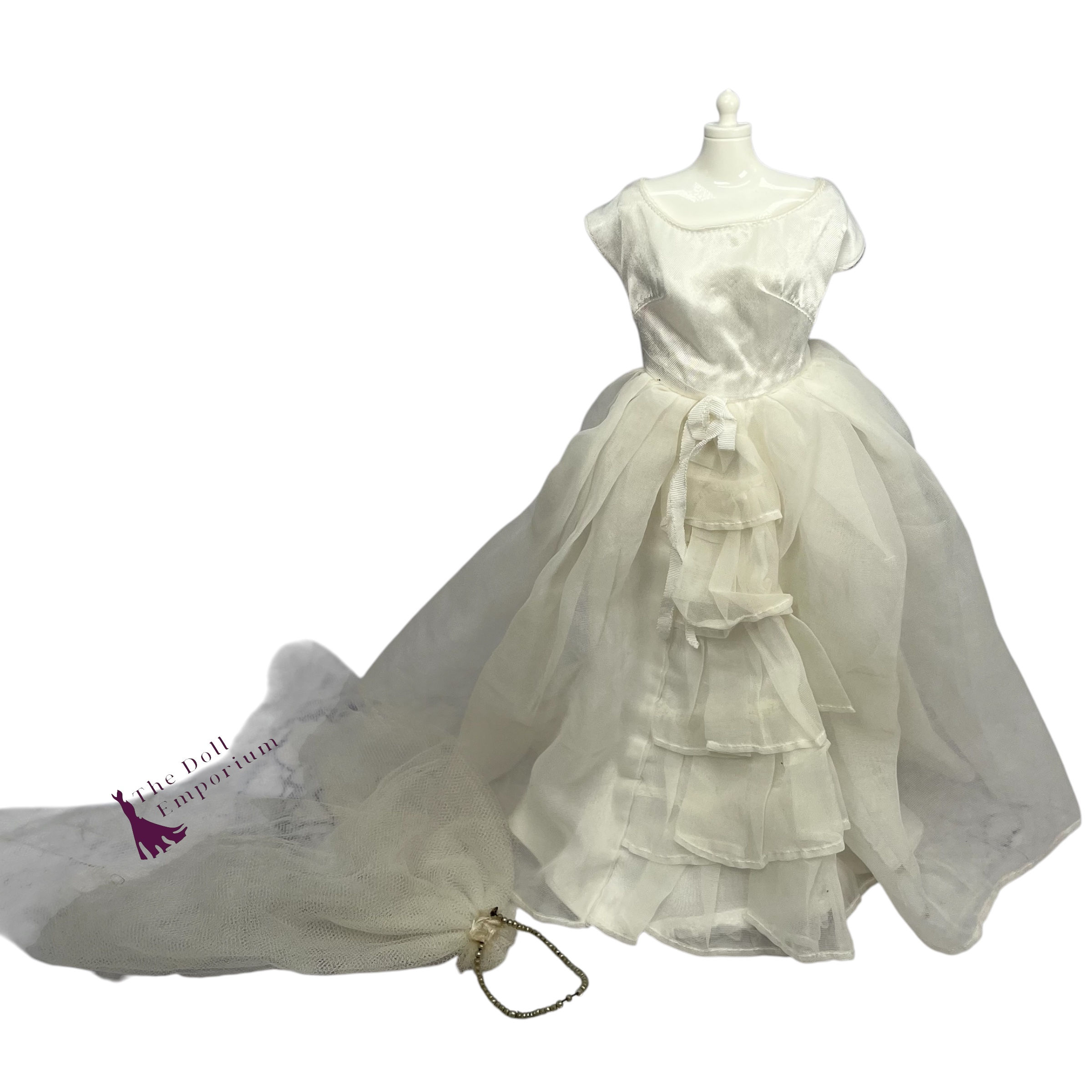 Vintage Barbie (1963) - 'Brides Dream' Wedding Dress and Veil #947
