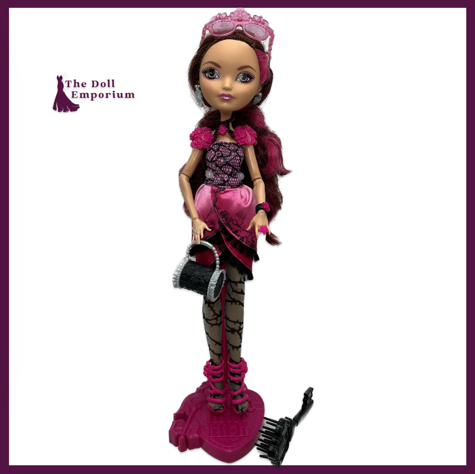 Ever After High (2013) - Signature - Briar Beauty Doll with Ring (BBD53)