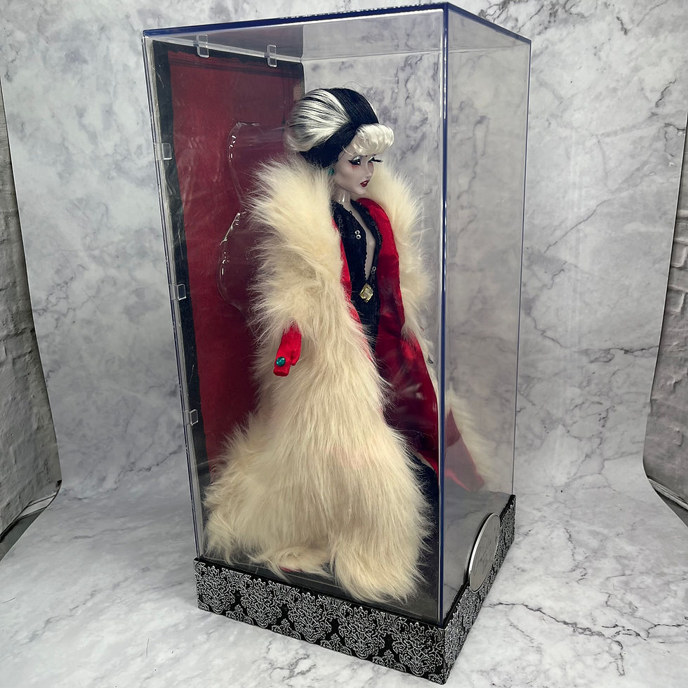 Thumbnail: Disney Store (2012) - Ltd Ed 'Designer Villains Collection’ Cruella De Vil, New
