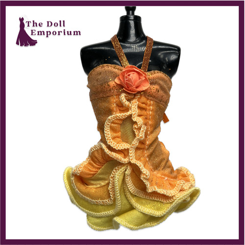 strapless open back dress Burnt Orange Ruched Midi Dress With Gold Chain Straps  AX Paris