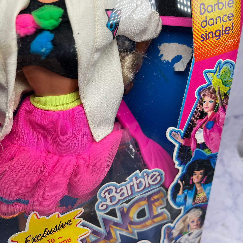 Thumbnail: Barbie (1989) - Dance Club, New In Damaged Box #3509