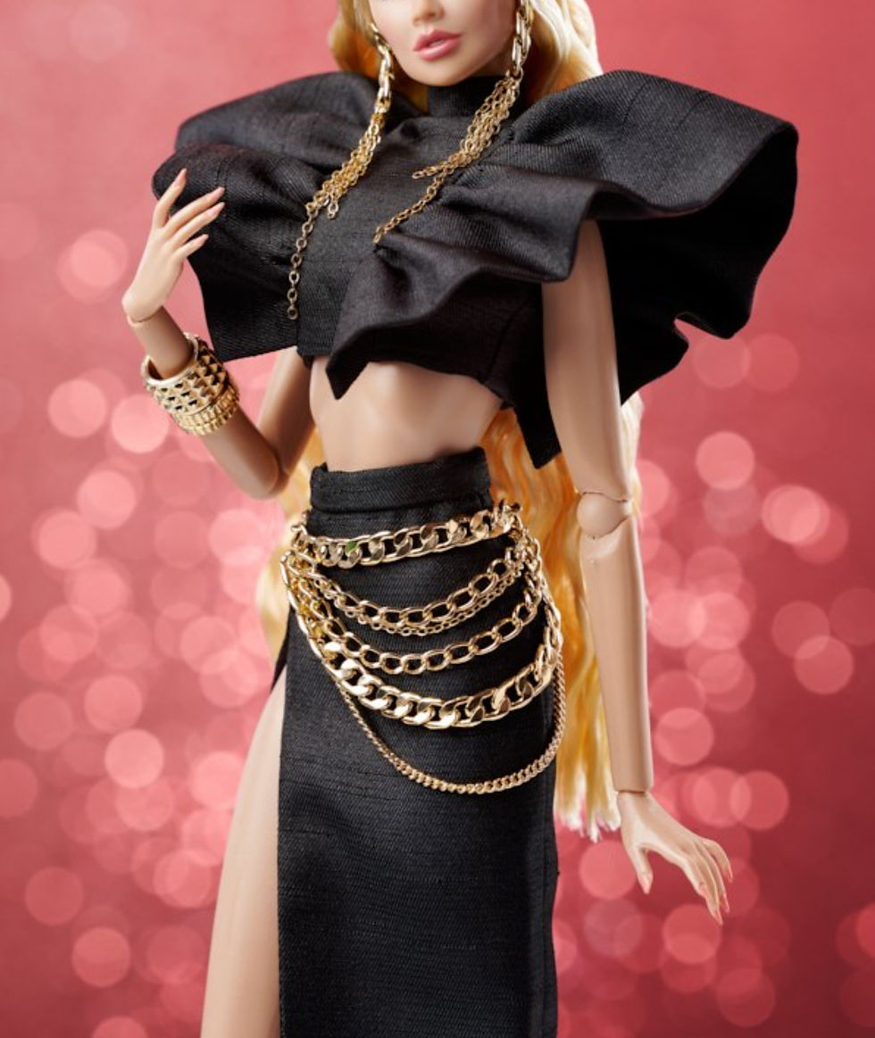 Thumbnail: Integrity (2020) - Nu.Fantasy Vanessa Perrin 'A Doll's Life' - Black Top & Skirt