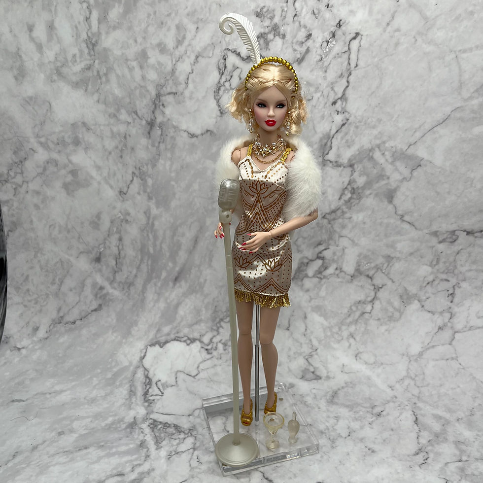Thumbnail: Complete 11-12" Doll Outfit (2023) - 'So Dapper' Dress Set