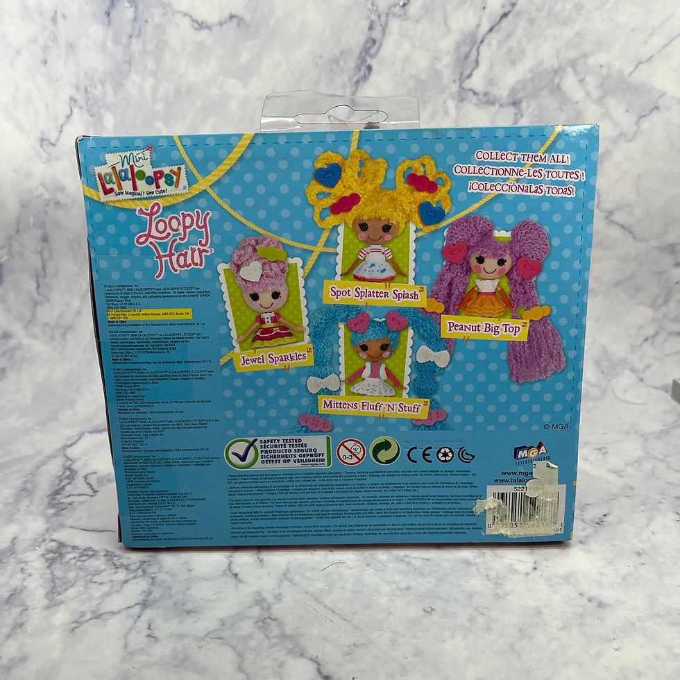 Thumbnail: Lalaloopsy (2013) - Mini Doll 'Loopy Hair' Spot Splatters Splash, New in Box