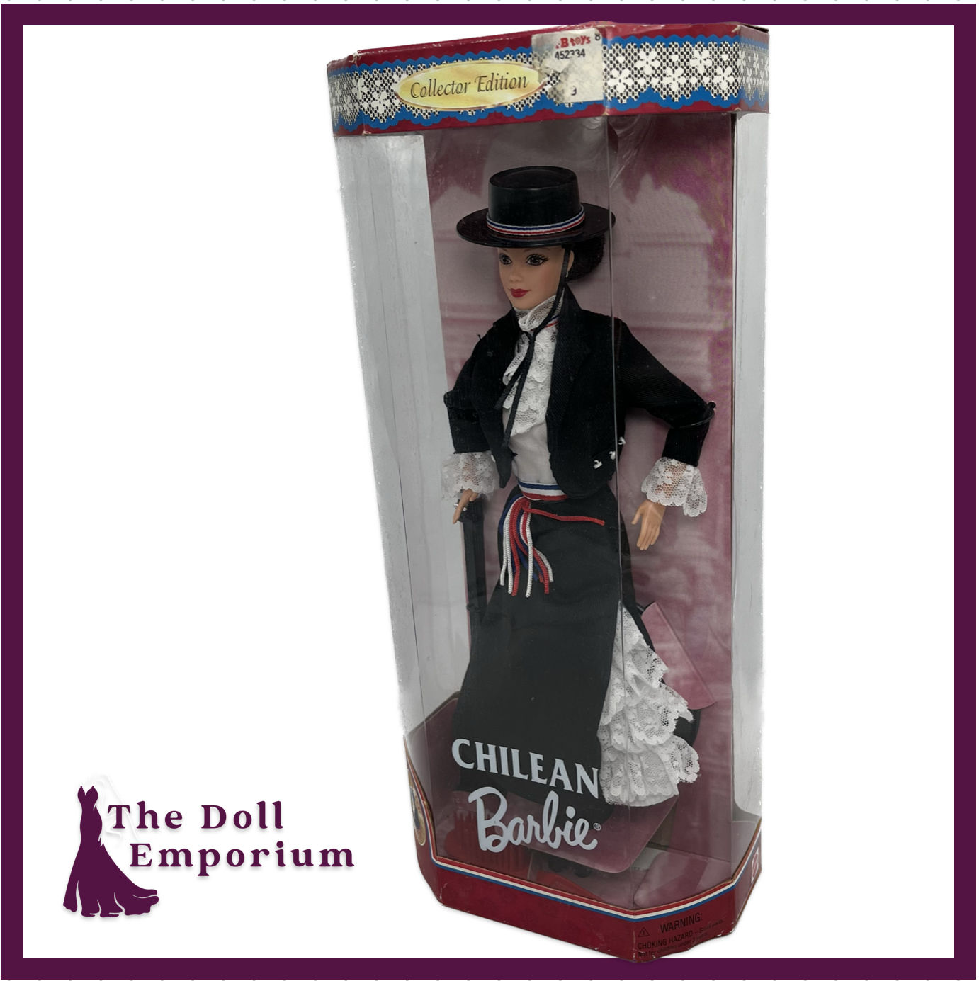 Barbie (1997) - Collector Ed - Dolls of the World, Chilean Barbie, New In Box