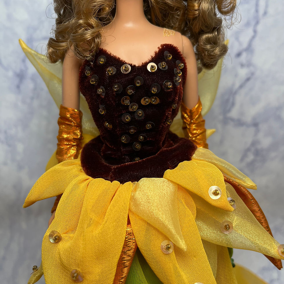 Thumbnail: Barbie (1998) - Artist Series Van Gogh 'Sunflower’ Barbie Doll #19366