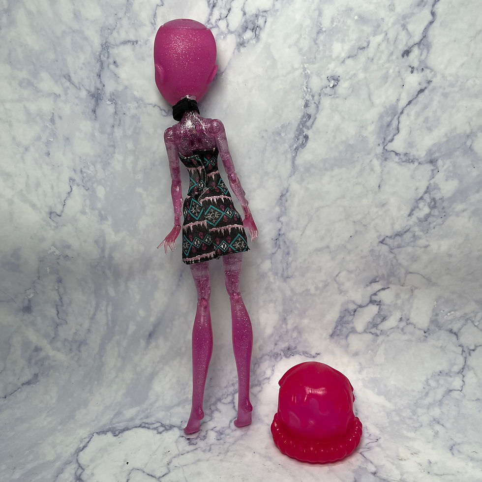 Thumbnail: Monster High (2013) Doll - Create A Monster CAM - Blob Girl #Y0417