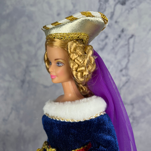 Barbie OOAK Doll 1998 Sleeping Beauty Doll Dressed In Medieval Lady Outfit