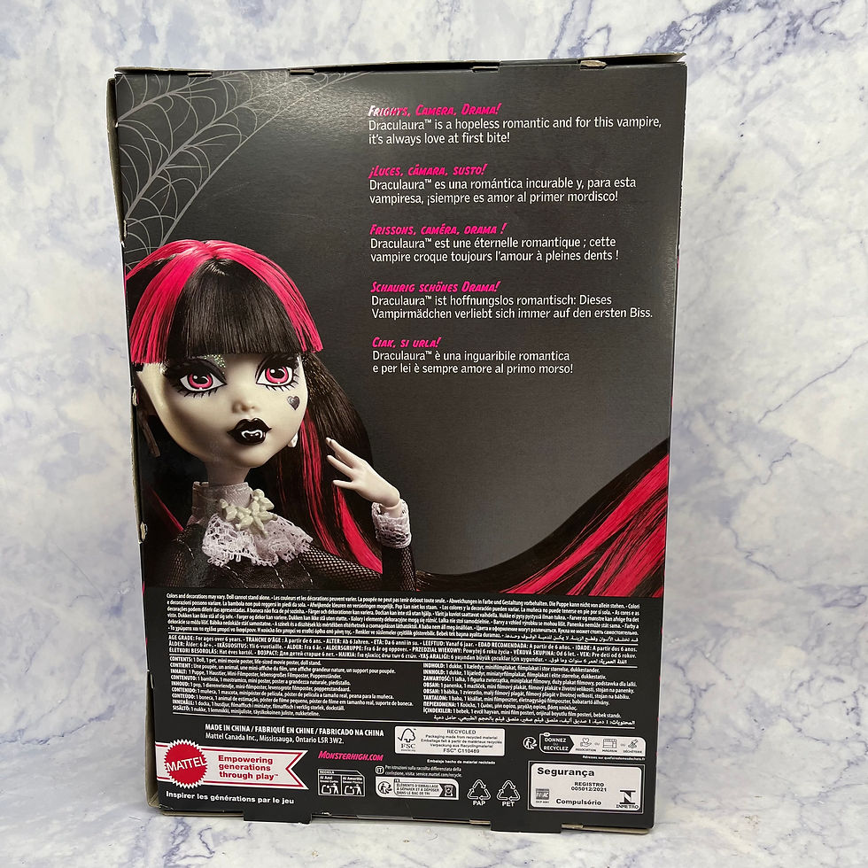 Thumbnail: Monster High (2025) - G1 Reel Drama - Draculaura, New #HKN27