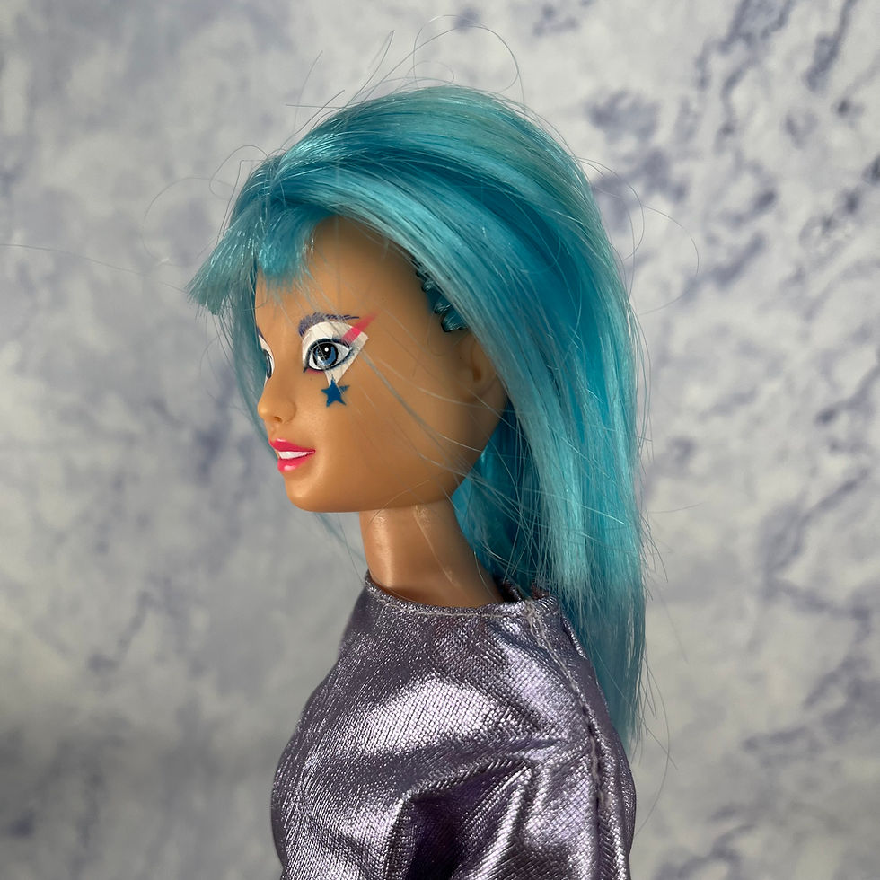 Thumbnail: Hasbro (1986) - Jem & The Holograms - Aja Doll #4201