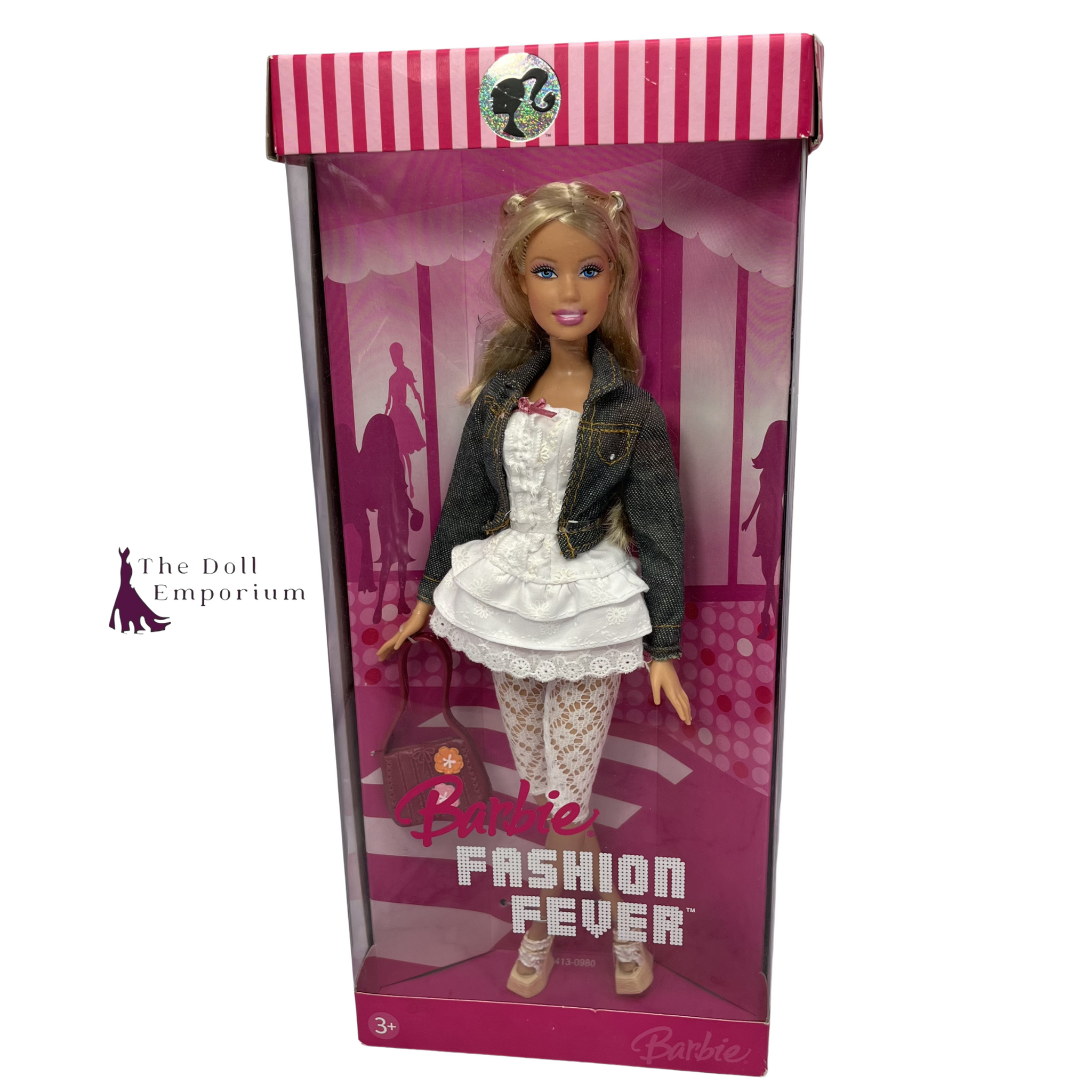 Barbie (2006) - Fashion Fever Tres Chic Blonde Doll, White Outfit #K8413