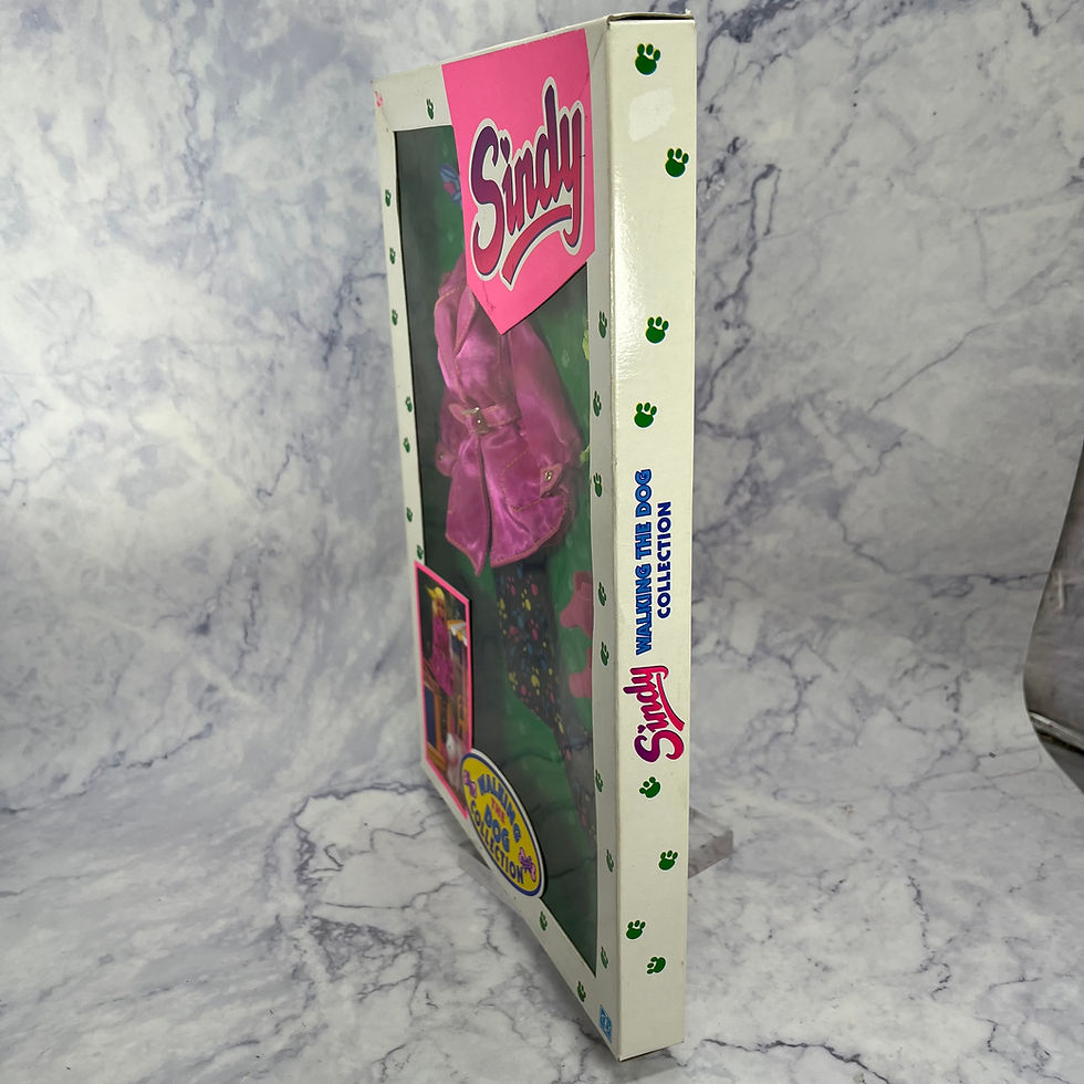 Thumbnail: Hasbro Sindy (1992) - Walking The Dog Collection - Fashions, New in Box