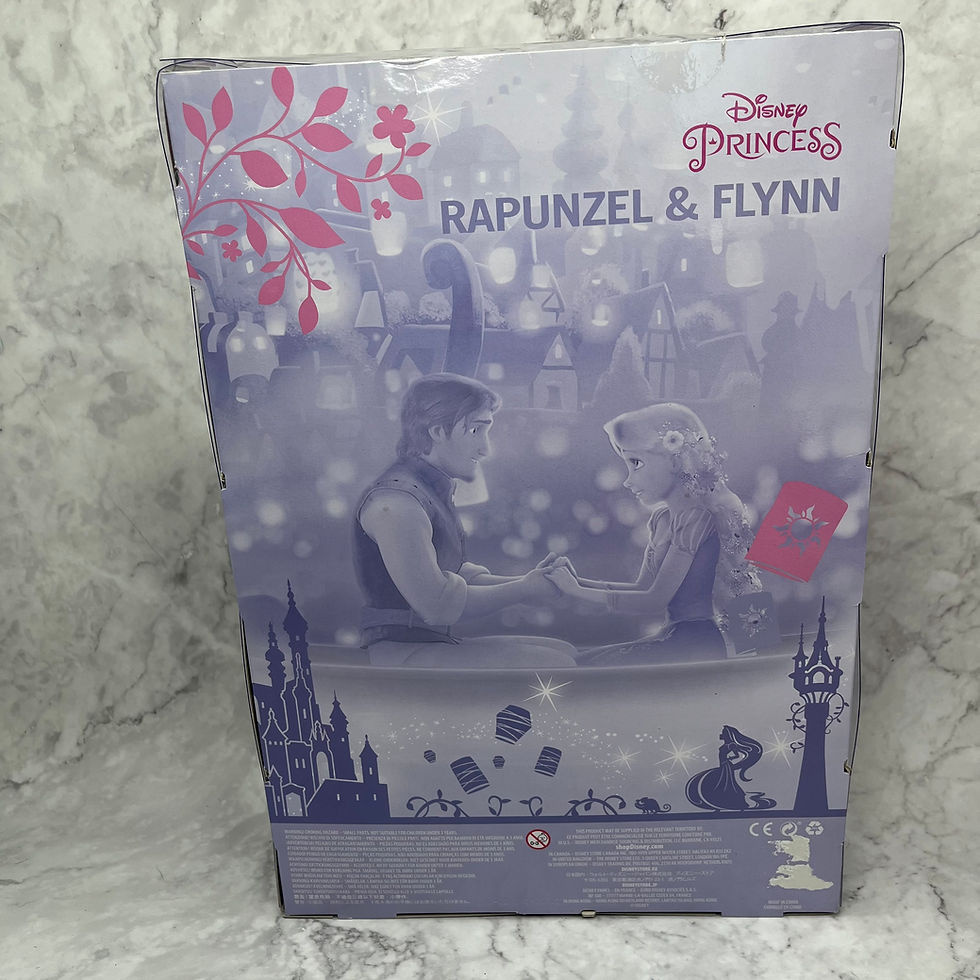 Thumbnail: Disney Store (2019) - Rapunzel and Flynn Doll Gift Set, New In Box