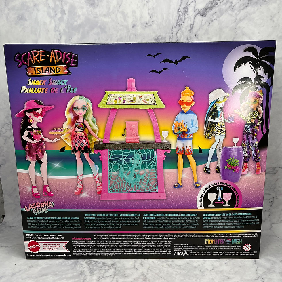 Thumbnail: Monster High (2024) - 'Scare-Adise Island' - Lagoona Snack Shack Playset, New