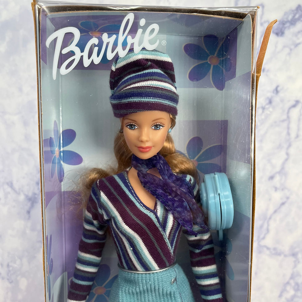 Thumbnail: Barbie (1999) Doll - Chic 'Corduroy Cool' Barbie Doll, New #24658