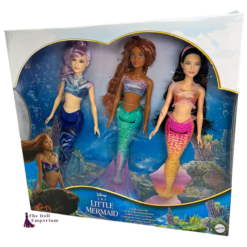 Mattel (2023) - Disney 'The Little Mermaid' Ariel & Sisters Set, New #HND29