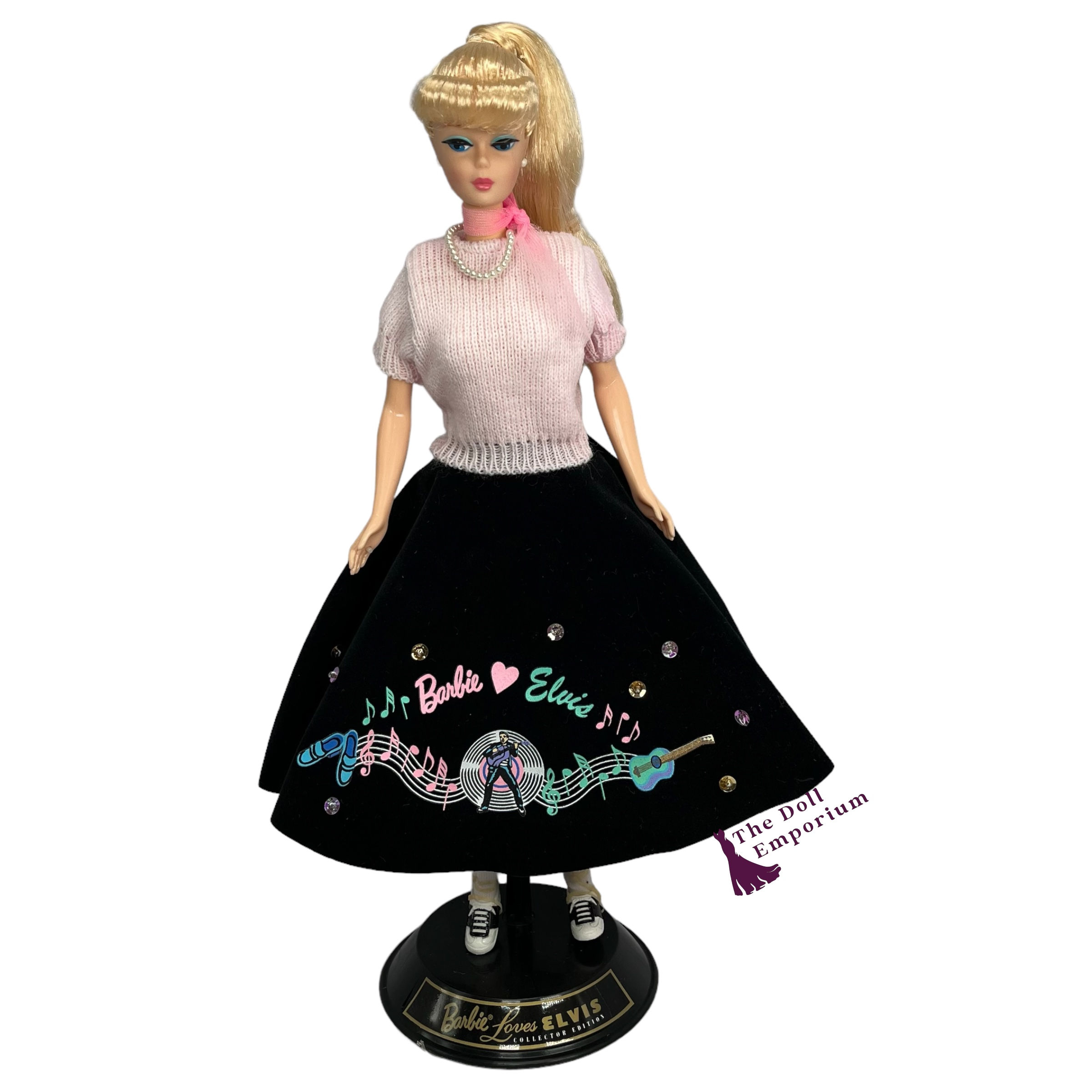 Barbie (1996) - Collector Ed 'Barbie Loves Elvis' - Dressed Barbie Doll