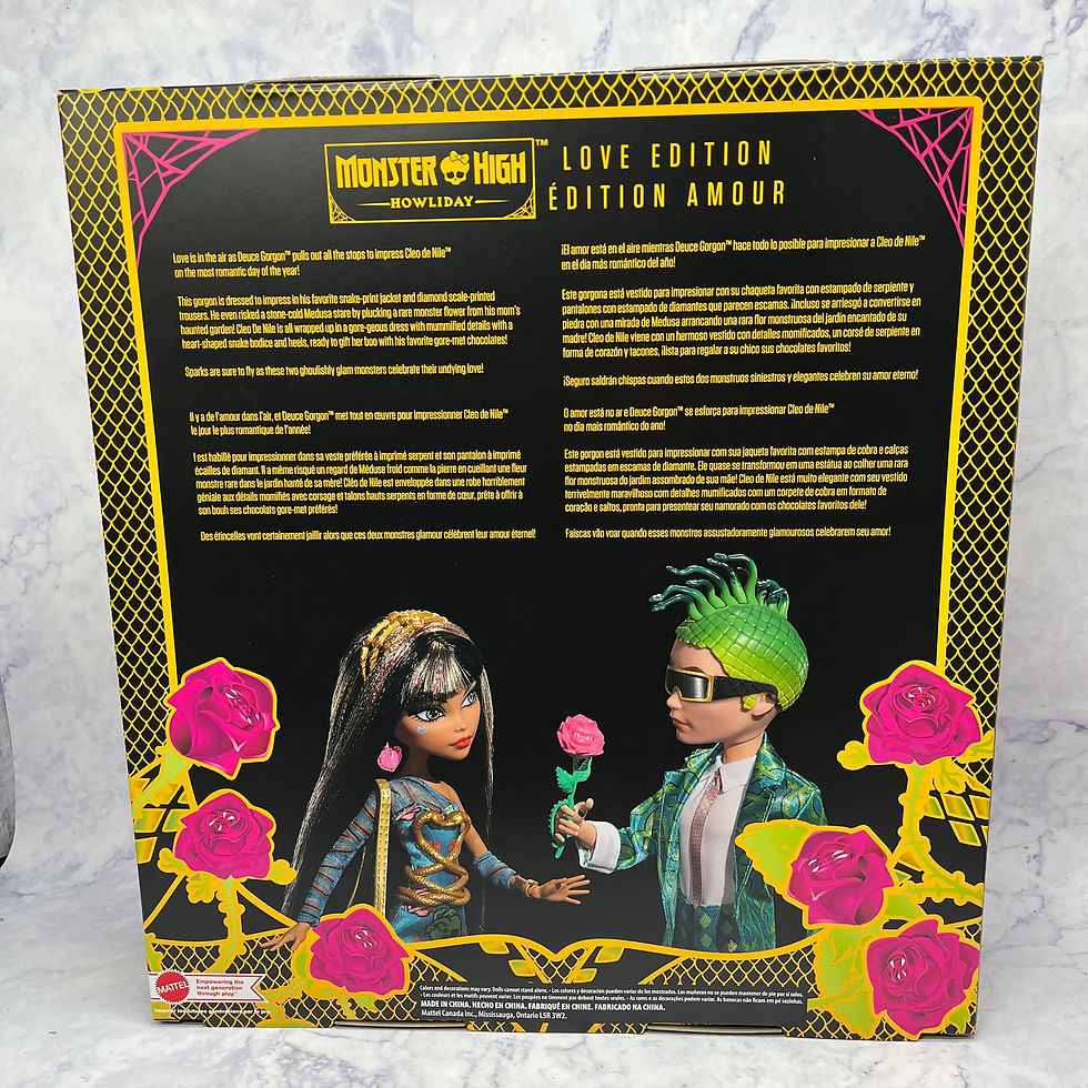 Thumbnail: Monster High (2023) Cleo and Deuce Howliday Love Edition, New #HKY85