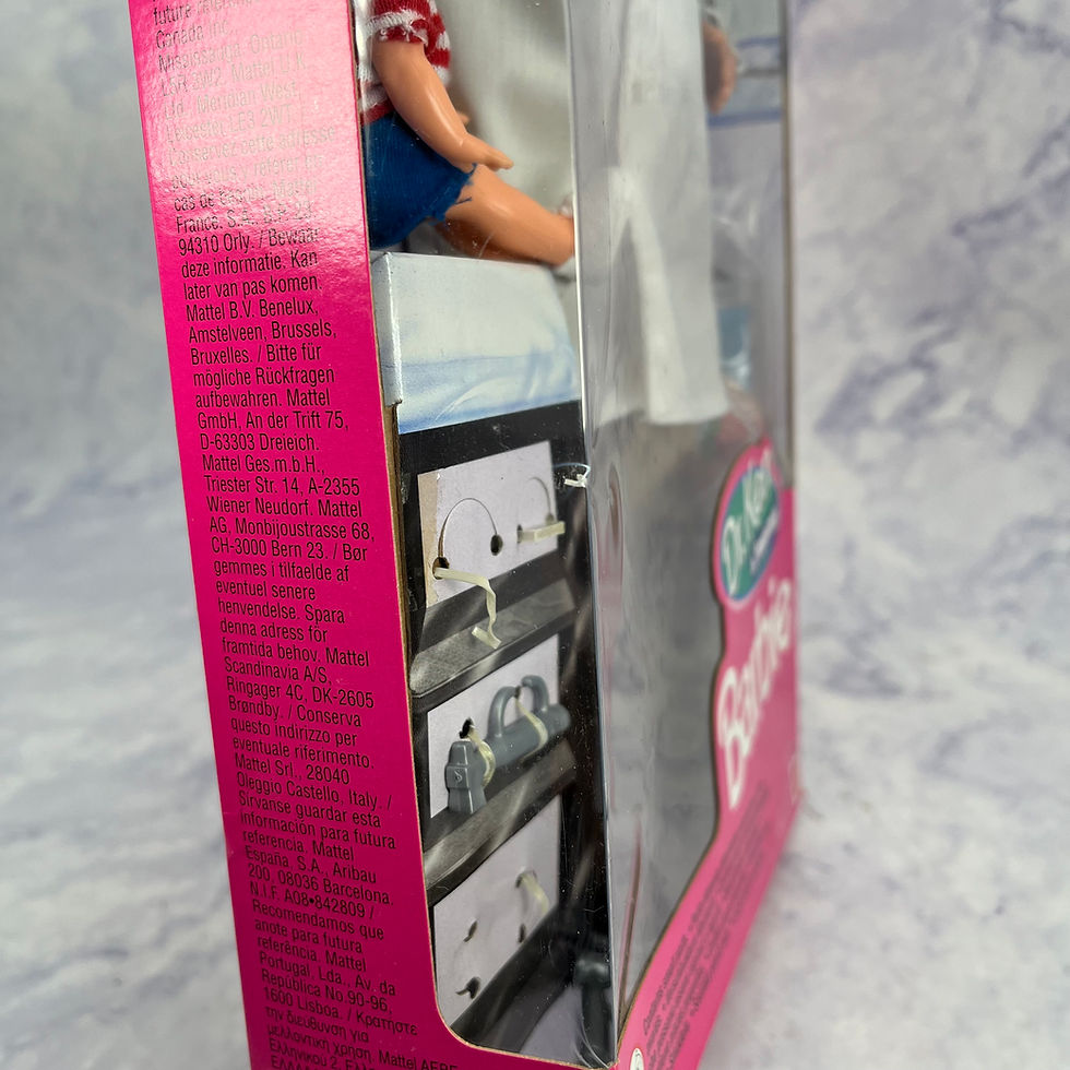 Thumbnail: Barbie (1998) - Dr Ken & Tommy Dolls, New In Damaged Box #18898