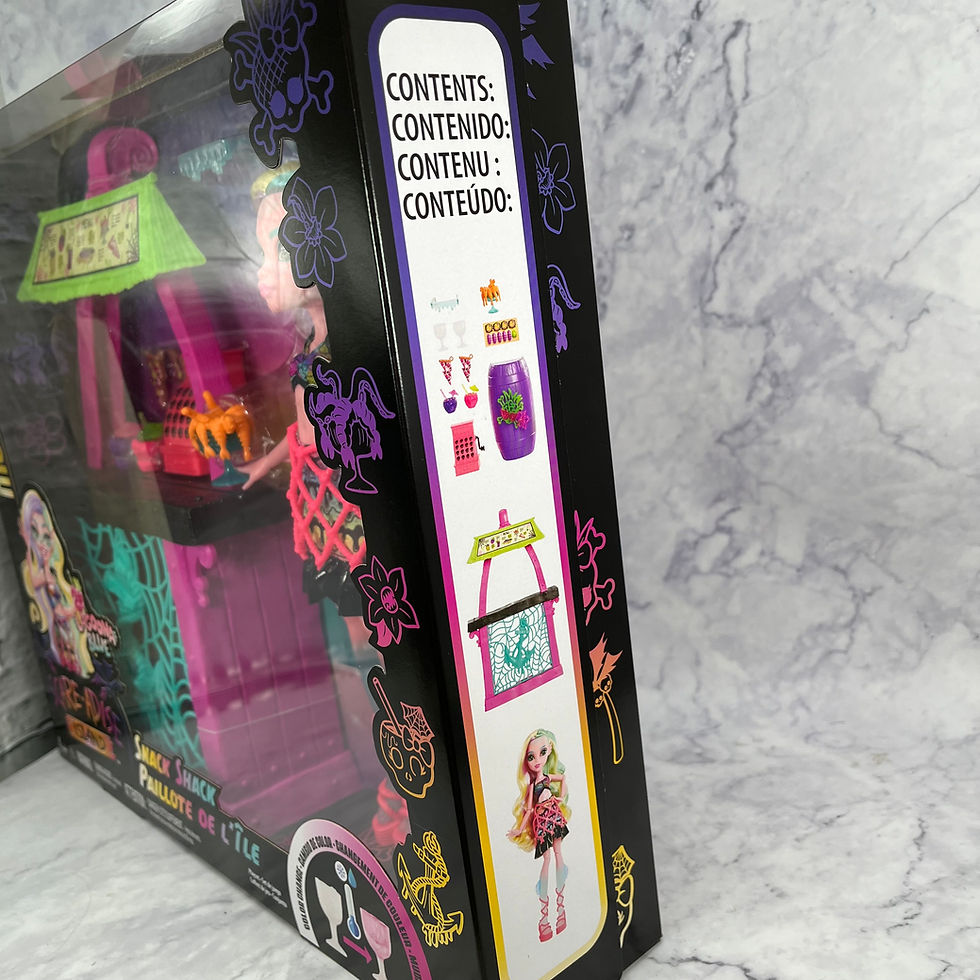 Thumbnail: Monster High (2024) - 'Scare-Adise Island' - Lagoona Snack Shack Playset, New