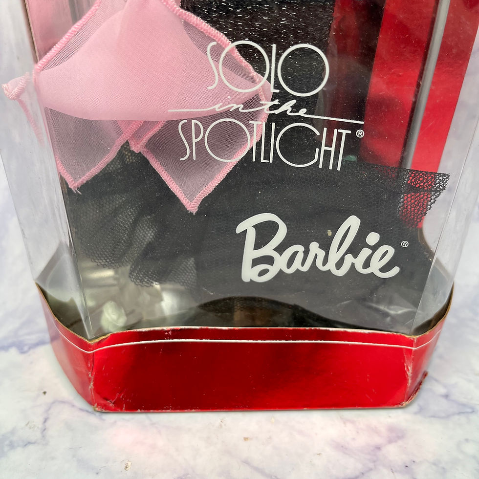 Thumbnail: Barbie (1995) - Reproduction 'Solo In The Spotlight' Doll, New In Worn Box