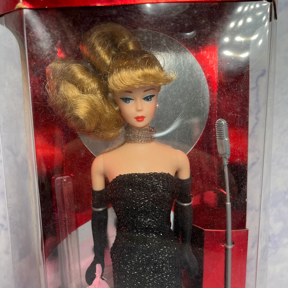 Thumbnail: Barbie (1995) - Reproduction 'Solo In The Spotlight' Doll, New In Worn Box