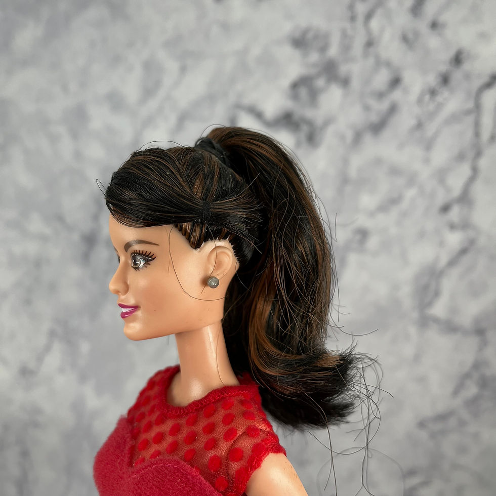 Thumbnail: Barbie (2015) - Fashionistas Wave 1 - 'Red Roses' Raquelle / Lea Doll #DGF20
