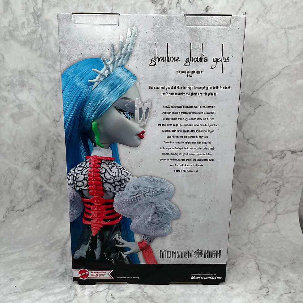 Thumbnail: Monster High (2023) - 'Ghouluxe' Ghoulia Yelps Doll, New In Box (#HMX25)