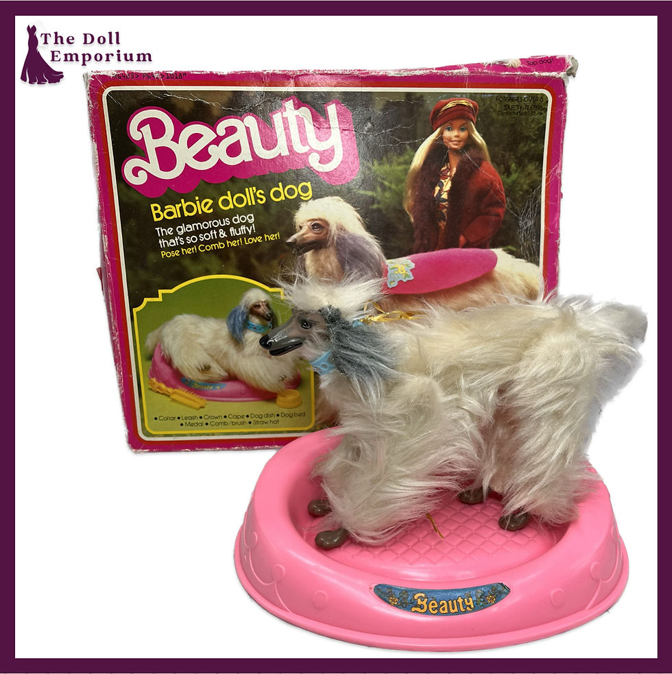 Barbie (1979) - Beauty Barbie Doll's Dog