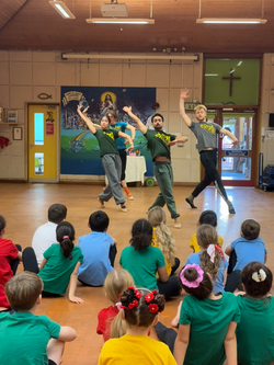 PHF TDF Ballet Cymru and School children