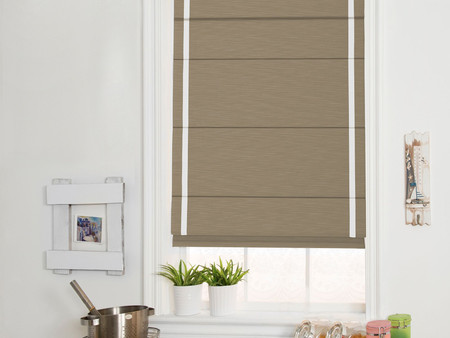 Cordless Lift Roman Shade