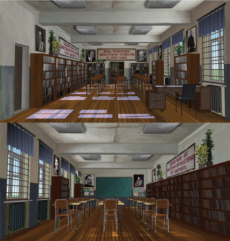 prison library