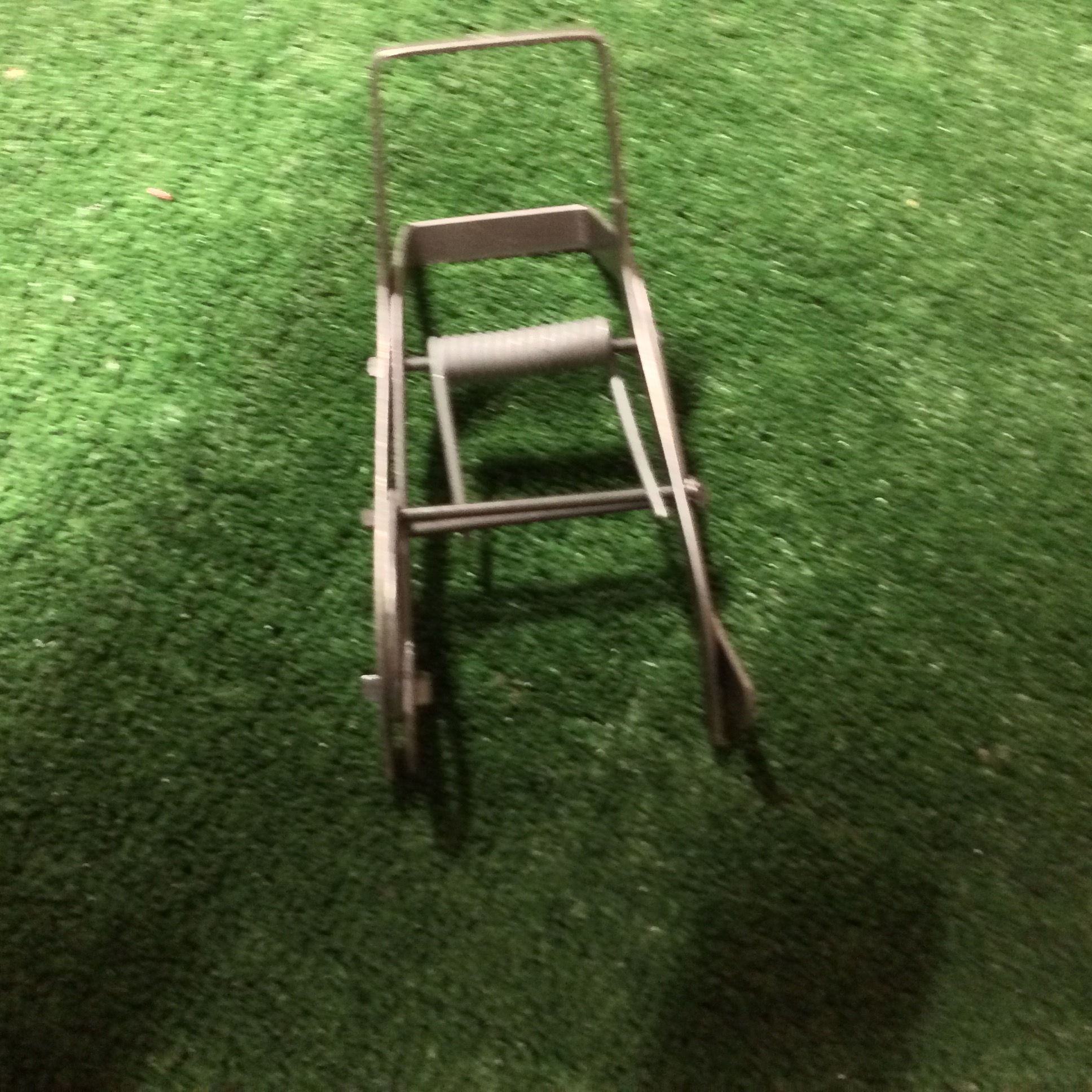 Metal wire plant support