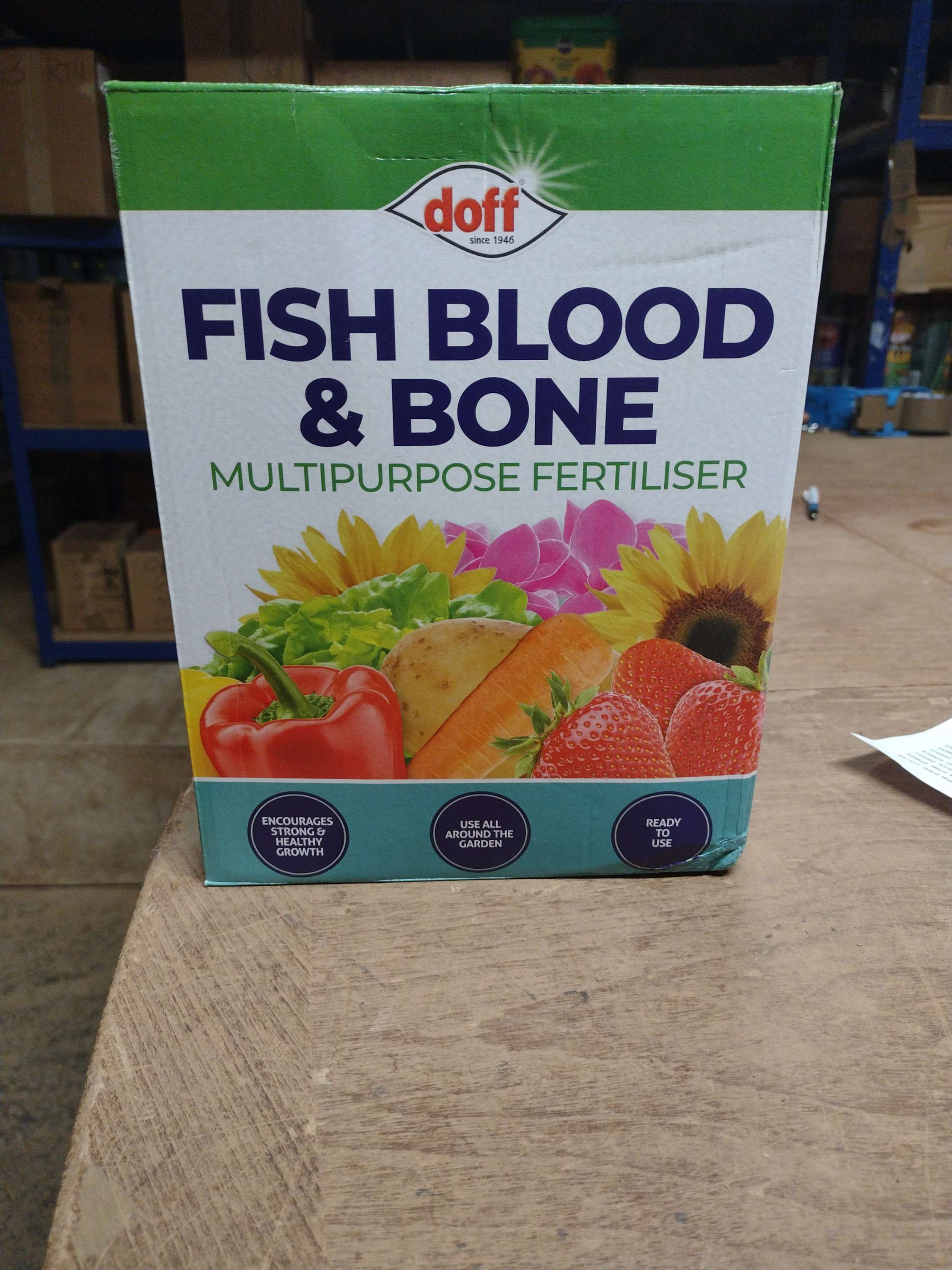 Doff Fish Blood & Bone multipurpose fertiliser