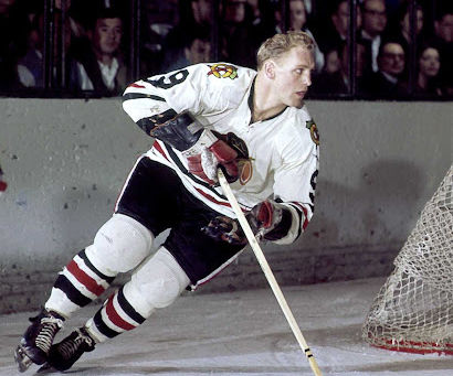 NHL: Blackhawks Down Rangers as Bobby Hull Scores on Birthday