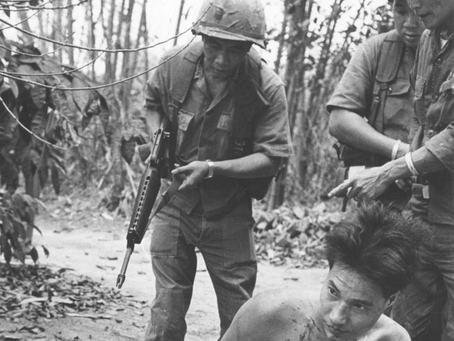South Vietnamese Forces Press Action against Communist Viet Cong